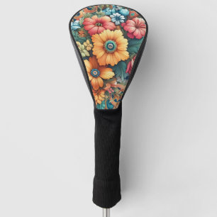 Hübscher Bouquet von Blume Golf Headcover