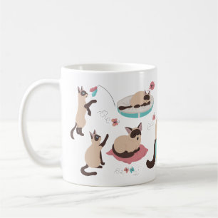 Hübscher Cartoon Kaffeetasse