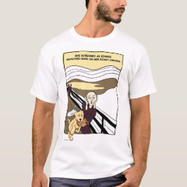 Hübscher Cartoon mit Hund T - Shirt