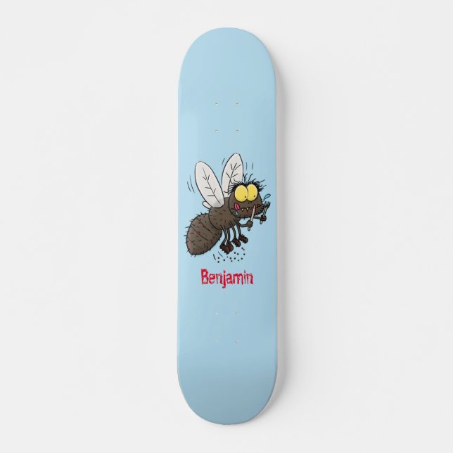 Hübscher Cartoon Skateboard (Vorne)