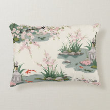Hübscher Cherry Blossom Pillows Blumenarm