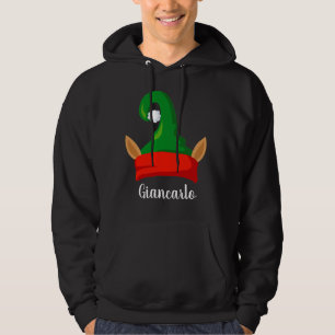 Hübscher Elfenohr, roter Hut personalisiert Hoodie