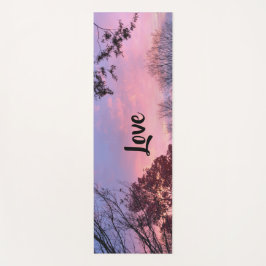 Hübscher Fall Sunset Yogamatte
