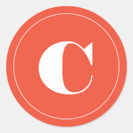 Hübscher, feiner Umschlag Aufkleber