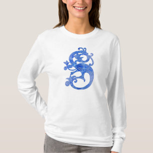 Hübscher Feminismus Mittelalterlicher Blauer Fant T-Shirt