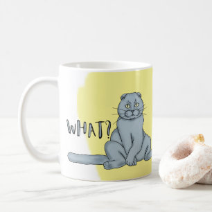 Hübscher Fingerkatze Kaffeetasse