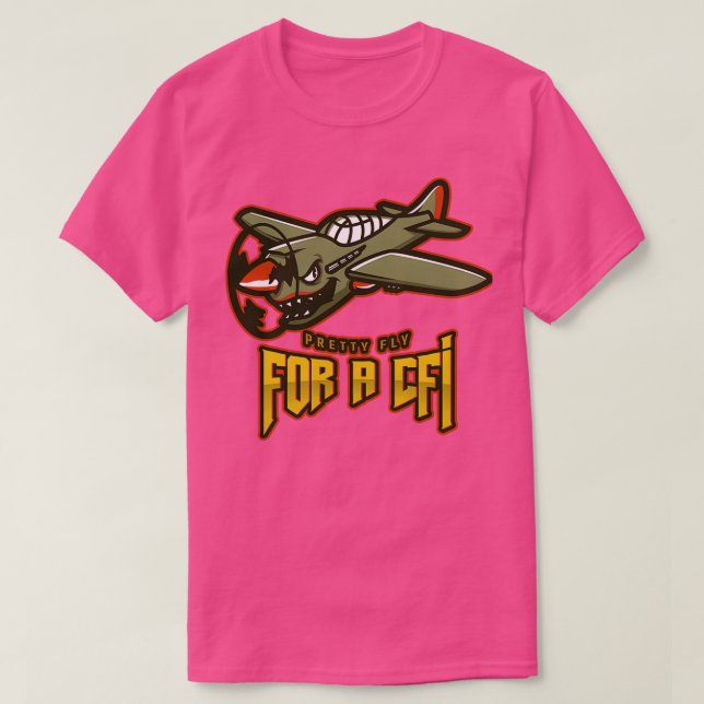 Hübscher Flug für ein CFI T-Shirt (Design vorne)