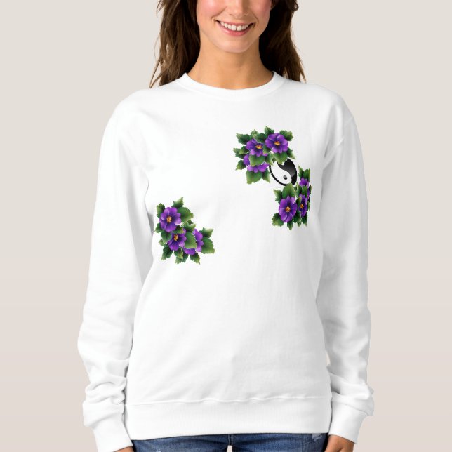 Hübscher Frieden Sweatshirt (Vorderseite)