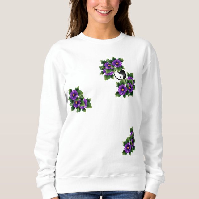 Hübscher Frieden Sweatshirt (Vorderseite)