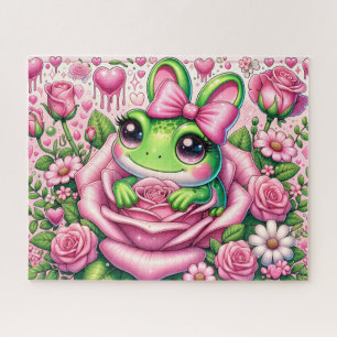 Hübscher Frühling Frosch