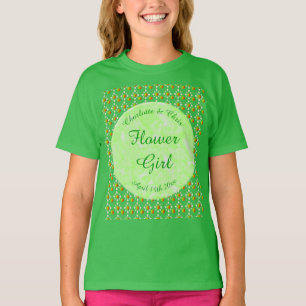 Hübscher Frühling Hochzeit Apfelblüte und Äpfel T-Shirt