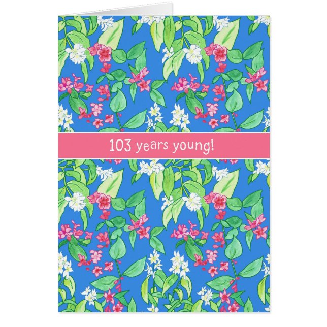 Hübscher Frühlingsblüten am Blue 103. Geburtstag (Vorne)