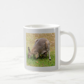 Hübscher gegenübergestellter Wallaby Kaffeetasse