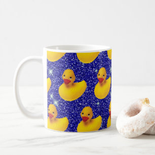 Hübscher Gummi Enten Gelber Duckie Farm Tierpark  Kaffeetasse