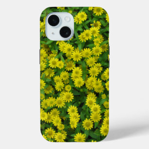 Hübscher Haufen kleiner gelber Wildblumen Case-Mate iPhone Hülle
