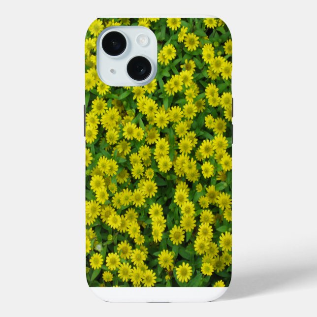 Hübscher Haufen kleiner gelber Wildblumen Case-Mate iPhone Hülle (Rückseite)