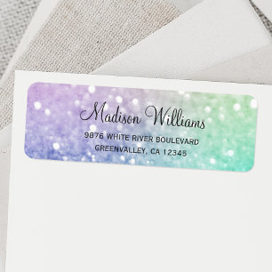 Hübscher holografischer Glitzer Girly Glamour