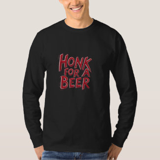 Hübscher Honig für ein Bier-Emblem für Mensch und T-Shirt