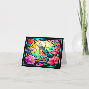 Hübscher Hummingvogel Dankeskarte