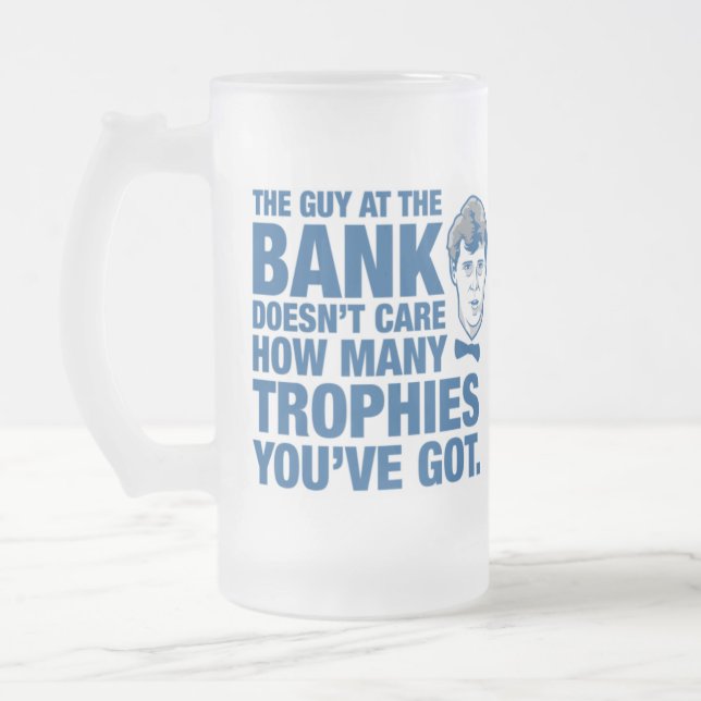 Hübscher Junge Floyd: Pool-Arbeitstier-mattierte Mattglas Bierglas (Links)