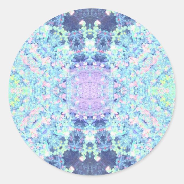 Hübscher Kleber Runder Aufkleber (Vorderseite)