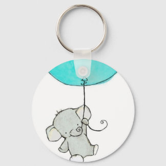 Hübscher kleiner Adorable-Elefant Schlüsselanhänger