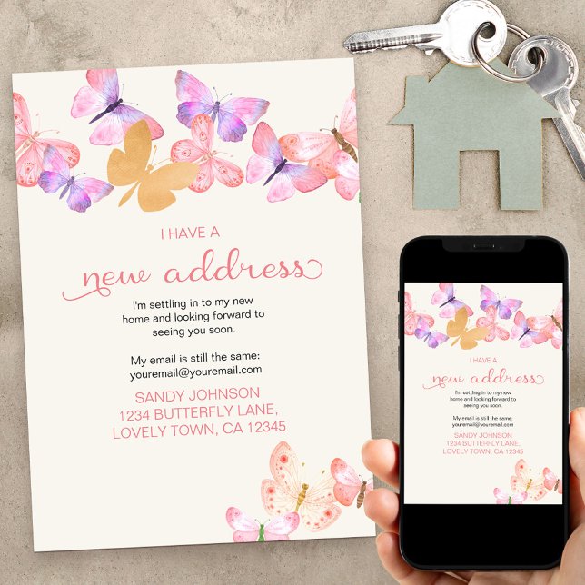 Hübscher Korallenschmetterling Ich habe eine neue  Ankündigung (Von Creator hochgeladen)