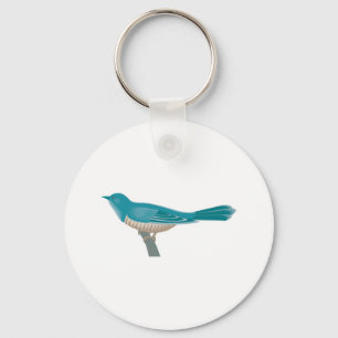 hübscher Kuckucksvogel Schlüsselanhänger
