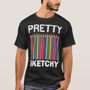 Hübscher Kunstlehrer T-Shirt