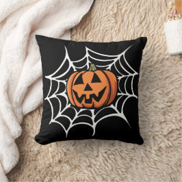 Hübscher Kürbis Halloween Kissen