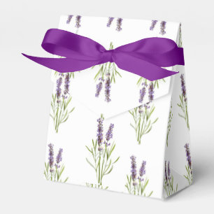 Hübscher Lila Blumenlavender Herb Garden Geschenkschachtel
