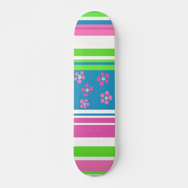 Hübscher MädchenSkateboard 1 durch Hannah Skateboard (Vorne)