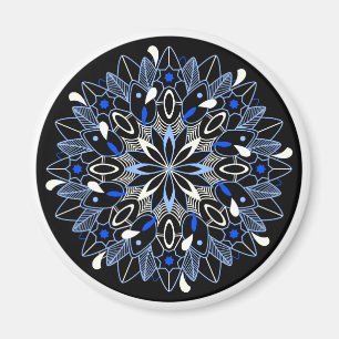 Hübscher Mandala-Magnet Magnet