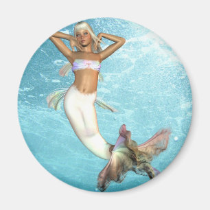 Hübscher Meerjungfrau-Magnet Magnet