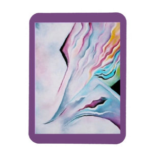 Hübscher moderne Kunst-Küchen-Pastellmagnet Magnet