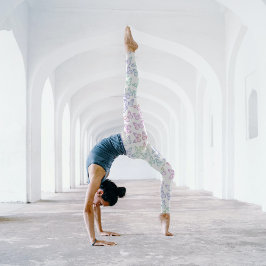 Hübscher Niedlicher Girl Pastel Butterfly Pattern  Leggings