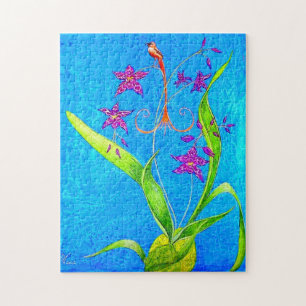 Hübscher Orchid Bird