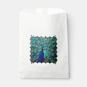 Hübscher Pfau Geschenktütchen