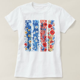 Hübscher Pinselstrich T-Shirt