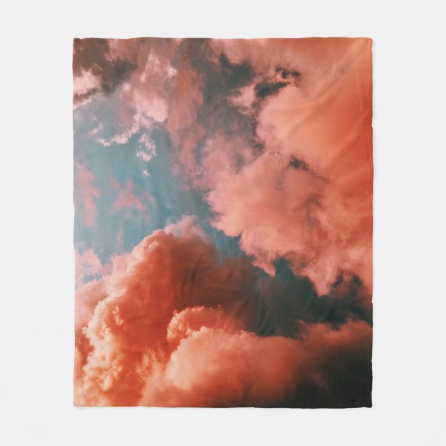 Hübscher Raum Fleecedecke (Vorderseite)