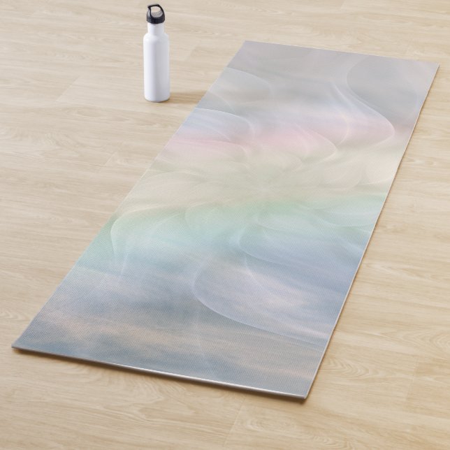 Hübscher Regenbogen-BlumeMandalaentwurf Yogamatte (Beispiel)