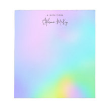 Hübscher Regenbogenverlauf personalisiert