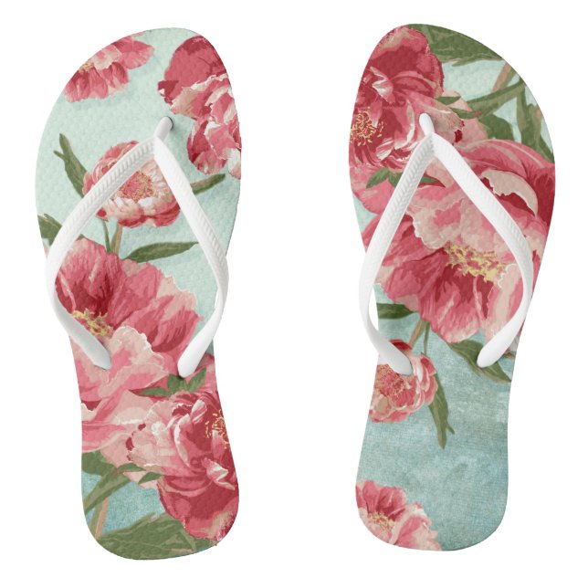 Hübscher Retro Flip Flops (Fußbett)
