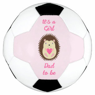 Hübscher rosa Baby-Mädchen-Igel individuell Fußball