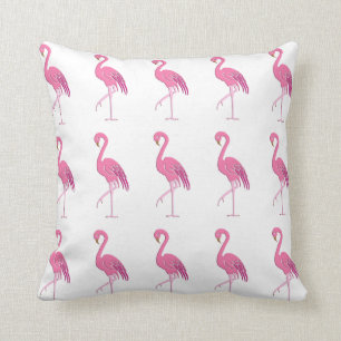 Hübscher rosa Flamingo Kissen