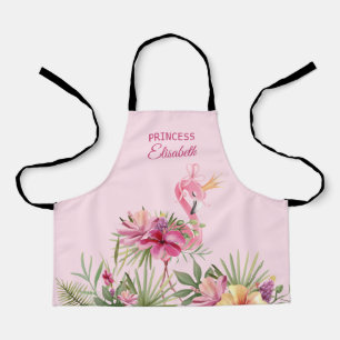Hübscher Rosa Flamingo Schürze