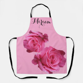 Hübscher rosa Rosa-Blütenname des Miriam Schürze