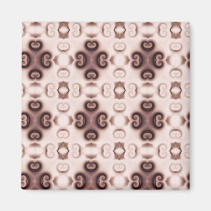 hübscher rosa und lila Mustermagnet Magnet