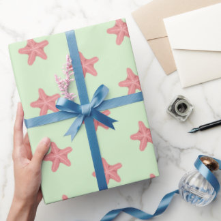  Hübscher Seestern  Geschenkpapier