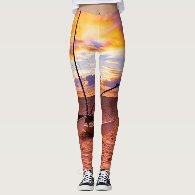 Hübscher Seeverkehr Leggings (Vorderseite)
